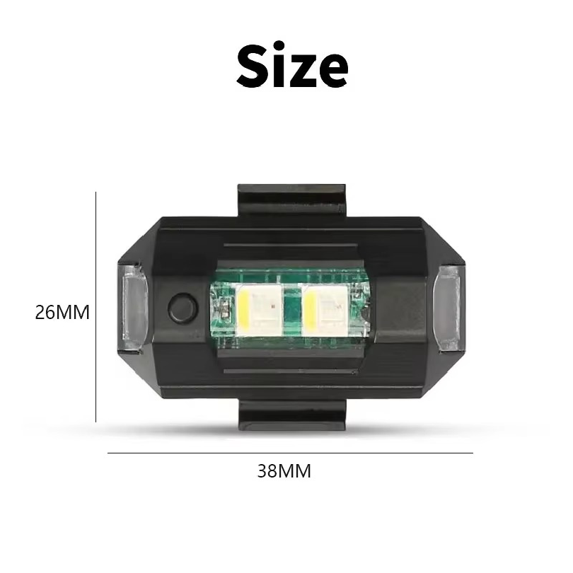 Universele LED Stroboscooplich - Drone Strobe Light recensie en prijs