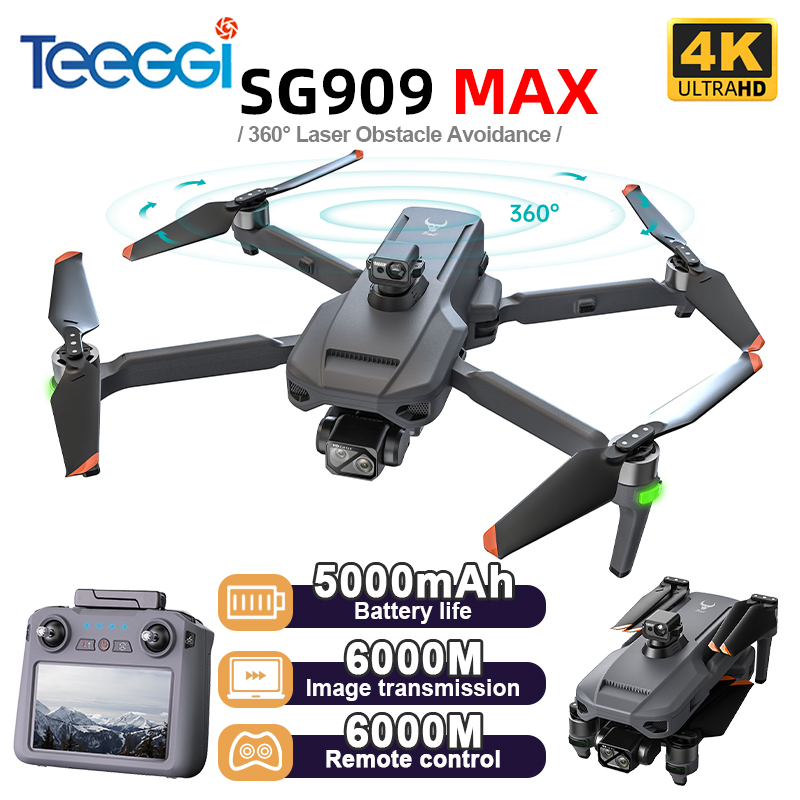 Teeggi SG909 MAX GPS-drone met - Drone Controller Screen recensie en prijs