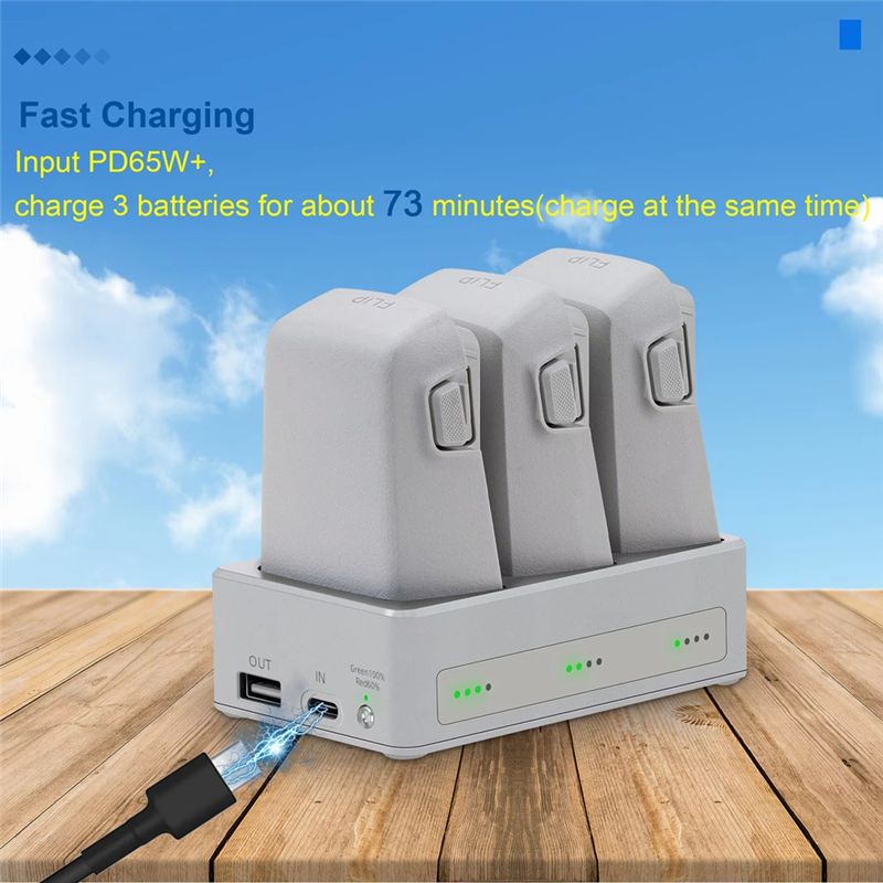 B92B Drievoudige Oplaadhub voo - Drone Charging Hub recensie en prijs