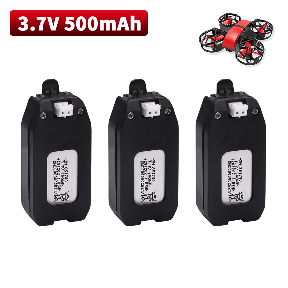 3.7V 500mAh Lithium Batterij V - Eachine Drone E010 recensie en prijs